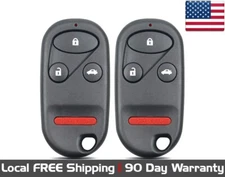 2x New Replacement Key Fob Remote For Select Acura Vehicles (Check Fitment)