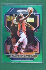 2022 Panini Prizm WNBA Myisha Hines-Allen GREEN Washington Mystics #12