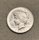 1921 High Relief Peace Silver Dollar S$1  VF Very Fine Details Cleaned