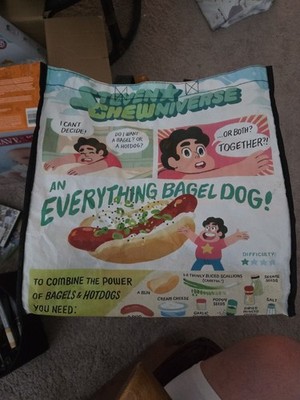 Steven Universe Everything Bagel Dog Bag