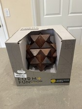 Form And Function Jumbo Wood Puzzle - Brand New