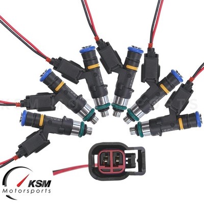 Set 6 x 550cc fuel injectors for AUDI 2.7 Turbo C5 S4 A6 Allroad fit BOSCH EV14