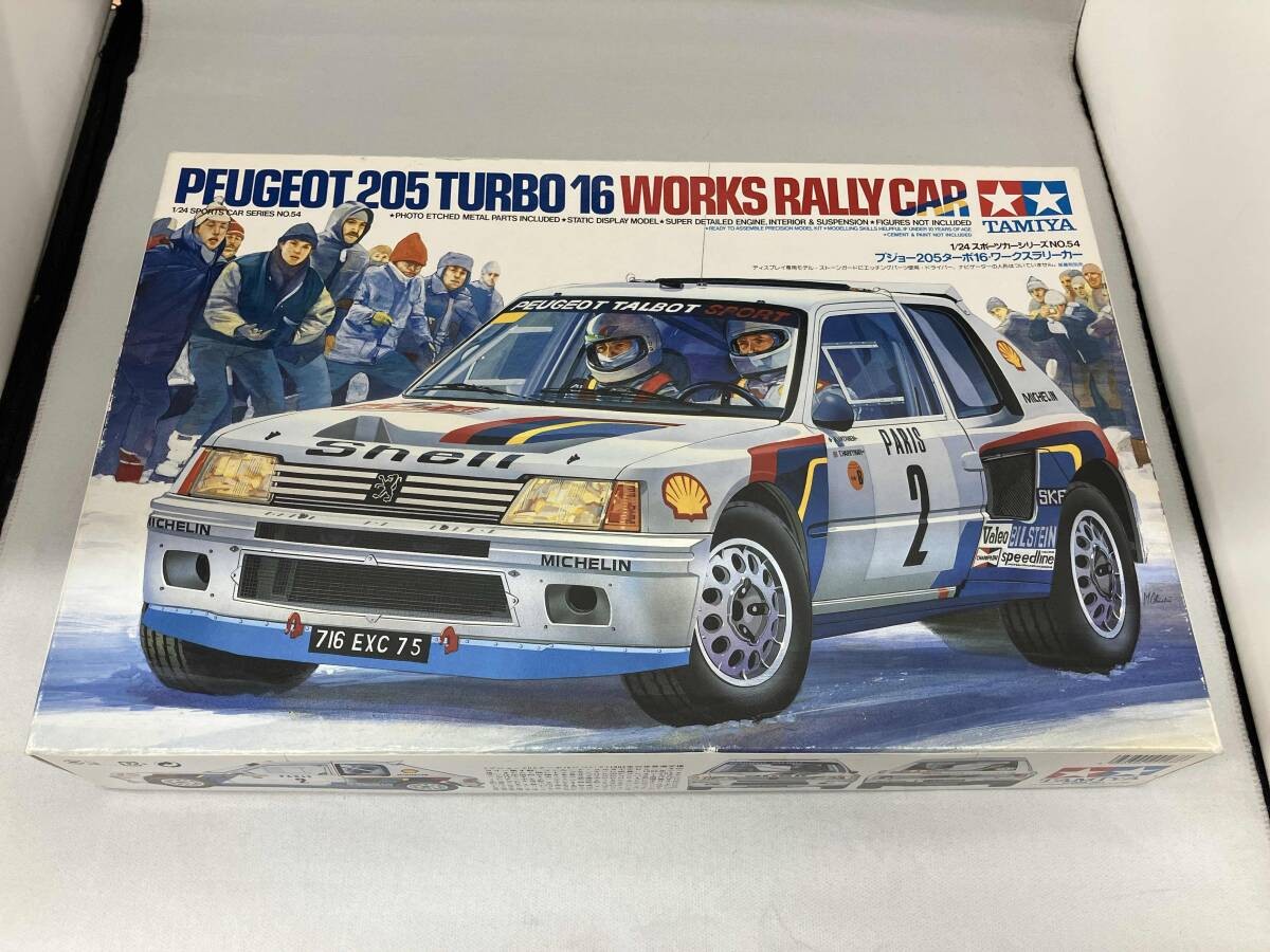 自動車 TAMIYA PEUGEOT 206 WRC & 205 TURBO 16 TAMIYA 1/24 Peugeot 205 Turbo 16 Works Rally Sport Car