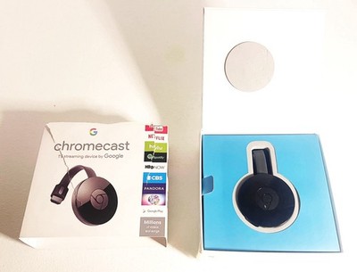 Google Chromecast NC2-6A5 TV Streaming Device W/ Box VG