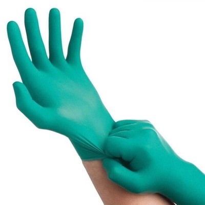 Ansell 92-600 Touch N Tuff Teal Nitrile Powder Free LARGE 1000 (10x100)