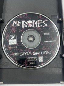 Mr. Bones (Sega Saturn, 1996) CIB w Manual + Foam Excellent Discs No Reg Card