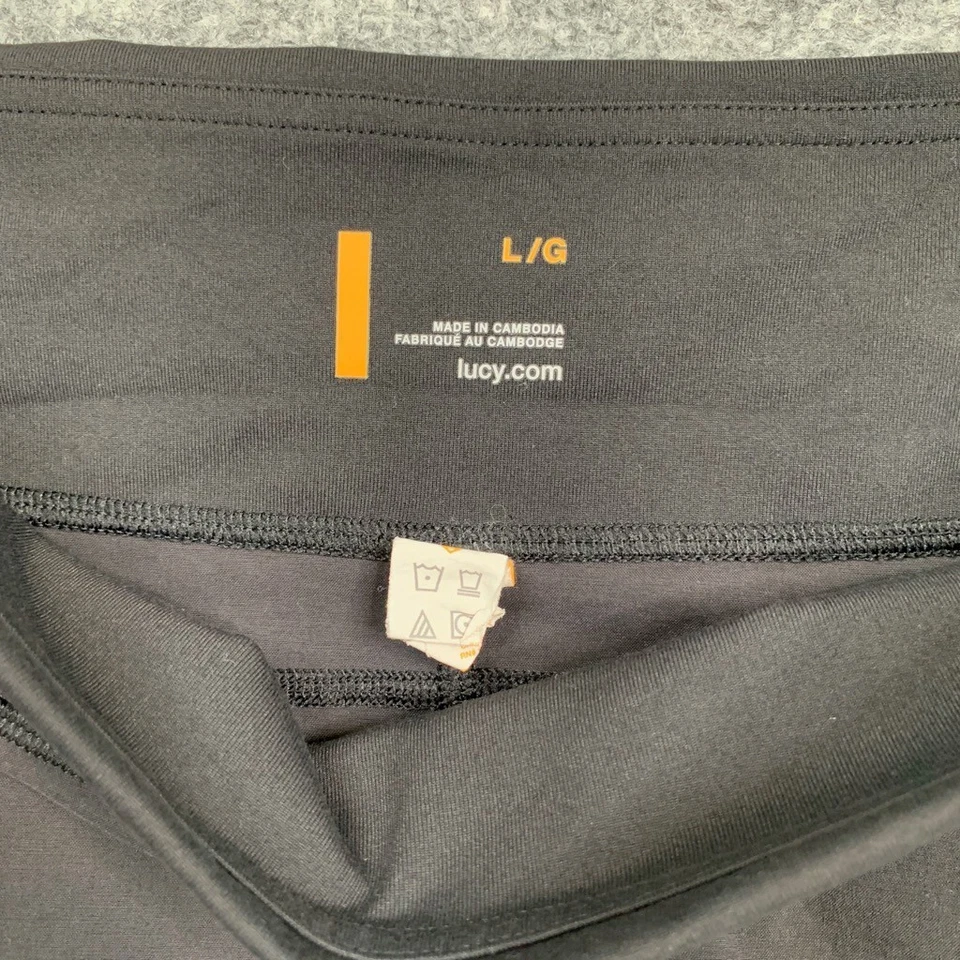 Falda Lucy Mujer L Grande Negra Hacer Todo Secado Rápido Bolsillos con Cremallera Atlética Foto 4 de 4