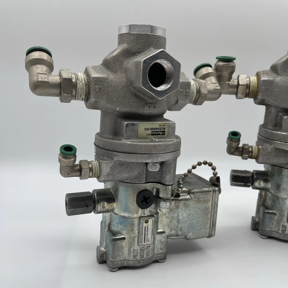 (2) Parker K065903553 / N3554900153 (Pilot Air Control Valve / Solenoid Valve) - Image 2 of 4