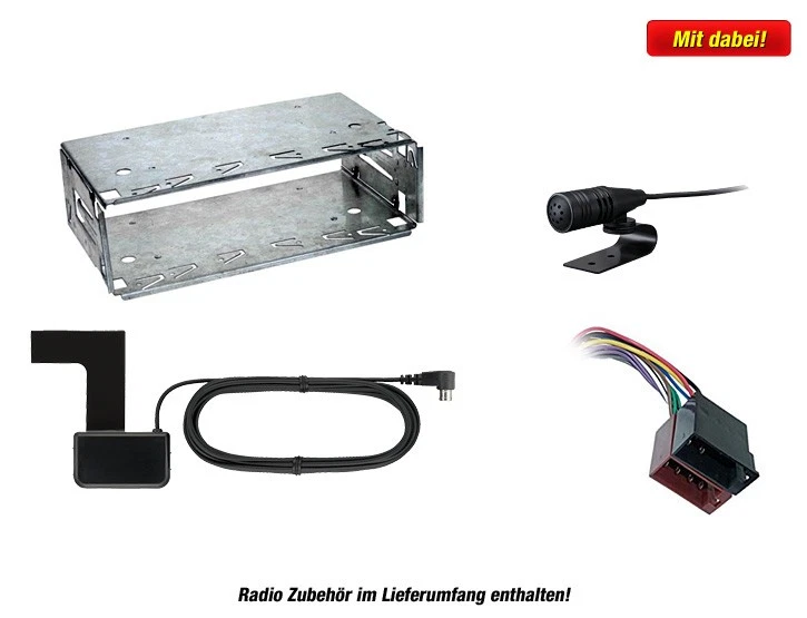Phonocar VM016 1-DIN Auto/LKW/Bus Autoradio für 12-24V - Bluetooth/USB/SD/DAB+ - Bild 3 von 3