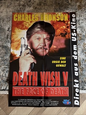Filmposter  * A1 * Death Wish V / 5 * 1993 / Charles Bronson / Original