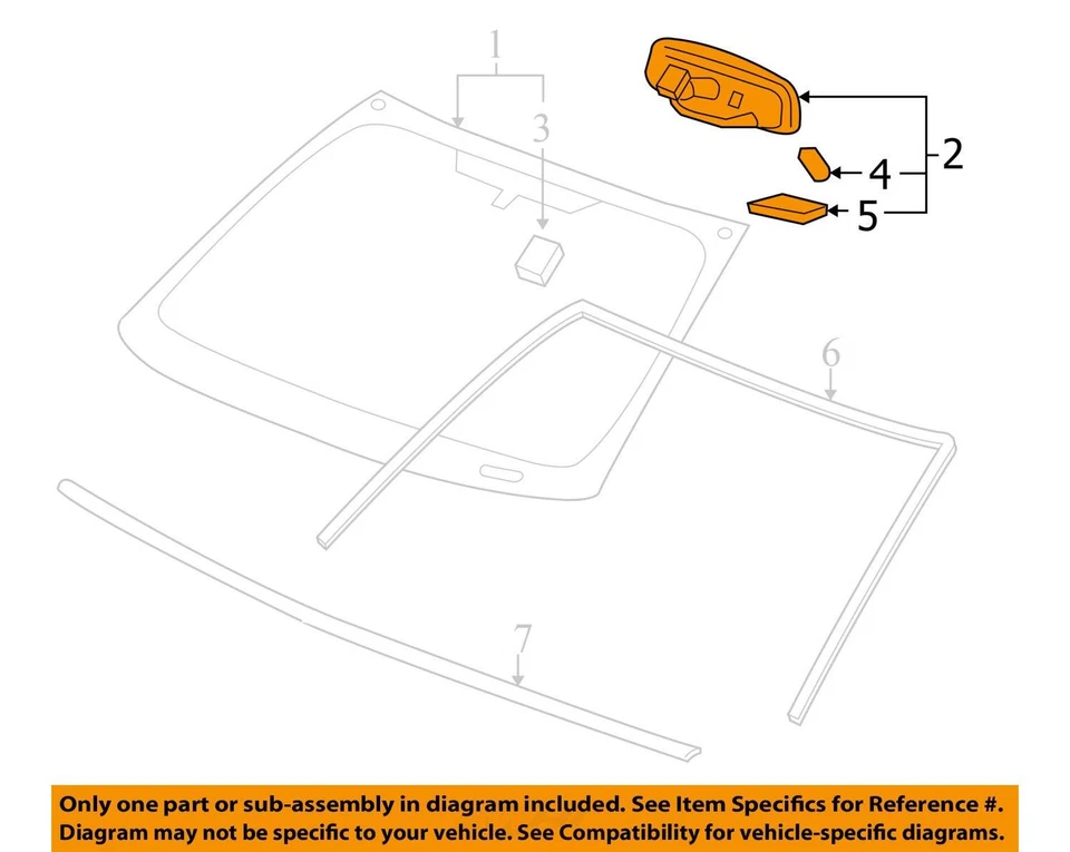 Espejo retrovisor VIN W 4º dígito limitado compatible con 09-16 IMPALA Foto 3 de 4