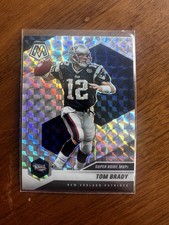 2021 Panini Mosaic Tom Brady Super Bowl MVPS XXXVI Silver Mosaic #281