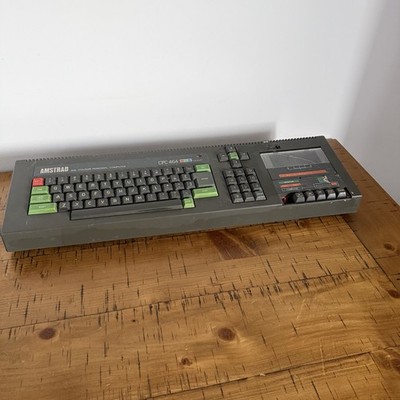 Ungetestet Amstrad CPC 464 64K Farbe Personal Colour Videospiel Teile Reparatur