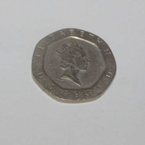 Great Britain, 1990 Twenty 20 Pence Circulated Coin