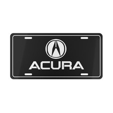 Acura Emblem License Plate Auto Car Tag Metal Aluminum Vanity Plate
