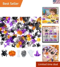 Halloween Vase Fillers 300 Pcs Acrylic Gems Pumpkin Ghost Skull Scatters