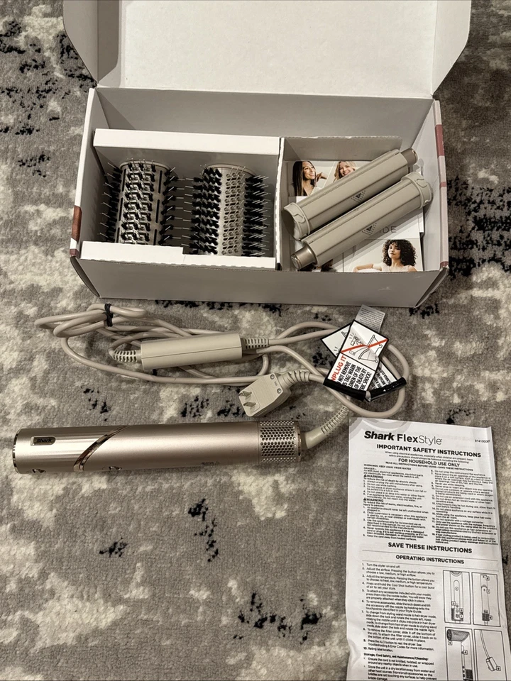 Shark HD430REF FlexStyle Air Styling & Drying System, Powerful Hair Dryer Brush - Image 2 of 4