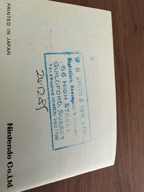 Nintendo Game & Watch Panorama Mario&rsquo;s Bombs Away TB-94 Boxed Complete 1983