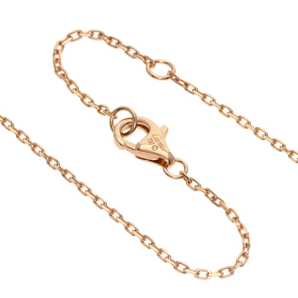 Collar CARTIER Trinidad Corazón Diamantes K18 Oro Amarillo K18 Oro Blanco Damas... Foto 3 de 4