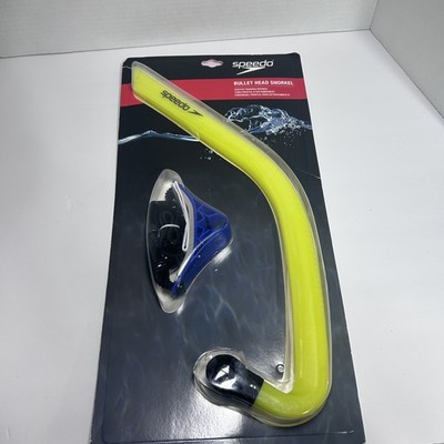 NEW Speedo Unisex Adult Swim Training Snorkel Bullet Head FAST SHIPPING 