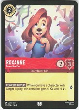 Roxanne Powerline Fan 113/204 Fabled Disney Lorcana
