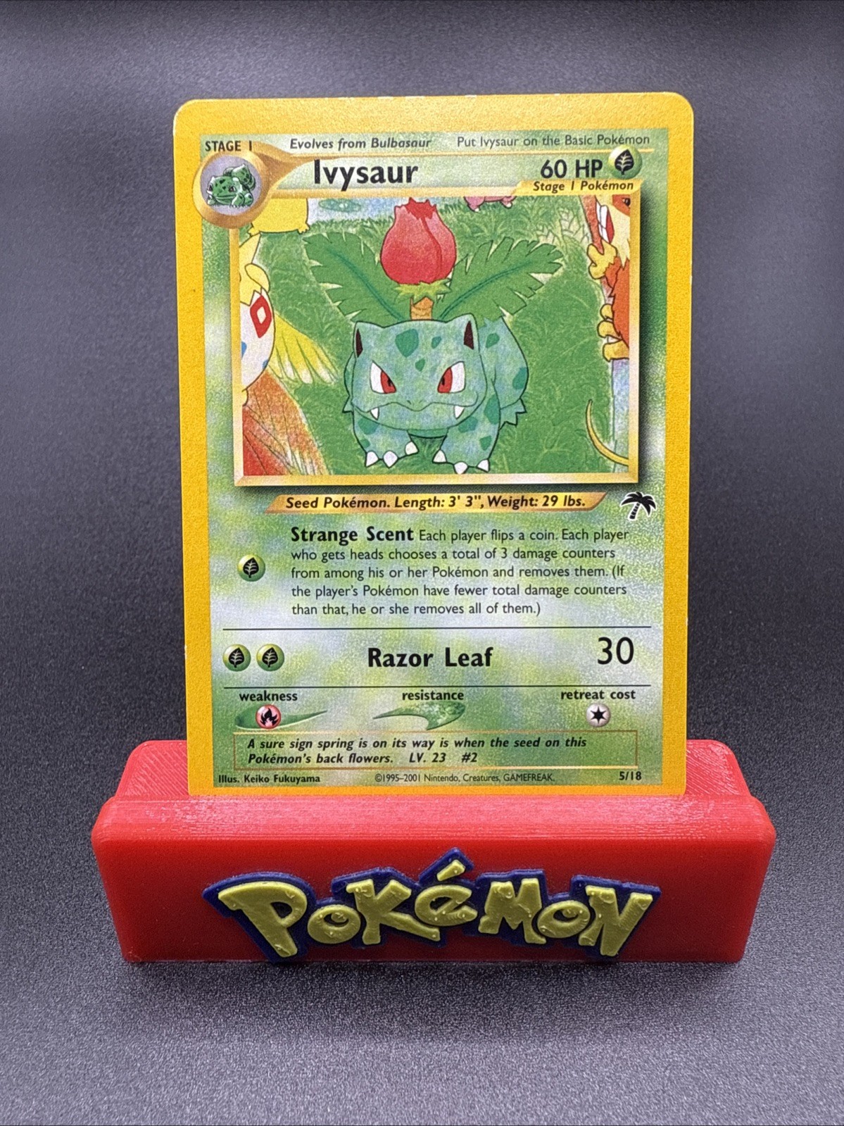 Ivysaur 5/18 Southern Islands 2001 Pokemon Card Rare NM Non Holo