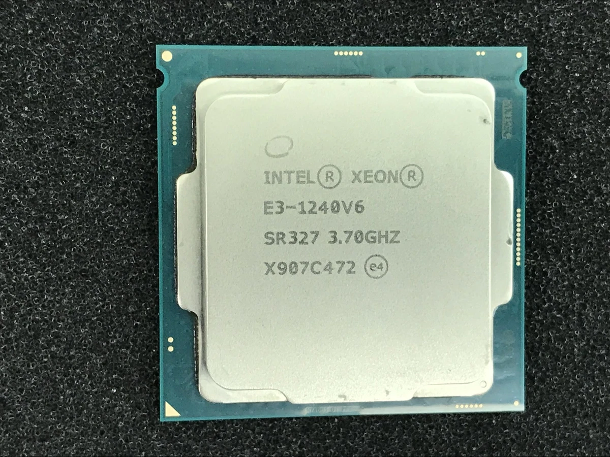 Intel Xeon E3-1240 V6 Computer Processors for sale | eBay