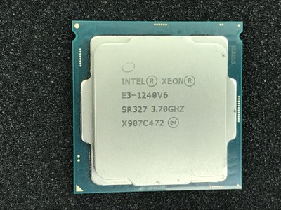 Intel Xeon E3-1240V6 3.70GHz Quad-Core CPU Processor SR327 LGA1151 - CPU392A