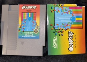 Arkanoid 1987 w/ Manual 5 Screw Nintendo Entertainment System NES