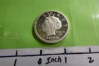 2008 $50 1 OZ NORFED LIBERTY  VERY RARE PARTIAL BLANK BACK 999 SILVER COIN 2LY6
