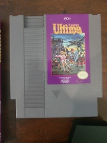 Ultima Exodus NES FCI 1988 Missing Booklet Good Condition Tested Working
