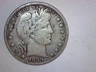 1899  BARBER HALF DOLLAR SOME LETTERS SHOW IN LIBERTY  LOT A