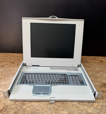 Equip Rackmount KVM Konsole 15'' LCD Monitor Tastatur Touchpad 8-Port Switch