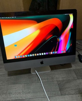 Apple iMac Series All-in-One Desktop Computer - Silver/Black - Model iMac