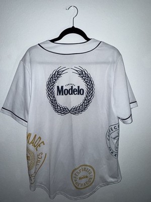 White Jersey, Unisex Modelo Jersey, Size Large