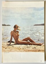 Erotik M&auml;dchen nackt erotic girl nude original sheet GDR DDR MAGAZIN 1980s ca A4