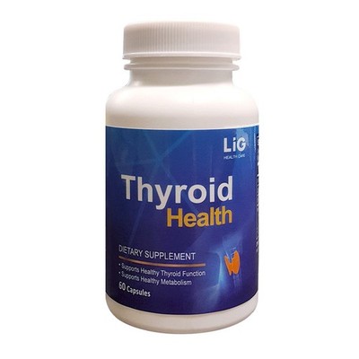 LIG Thyroid Health - Natural Herbal Supplement - Shrink Thyroid Cysts and Nodule