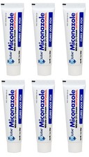 Miconazole Globe 6 Pack 2 Nitrate Antifungal Cream, Cures Most...