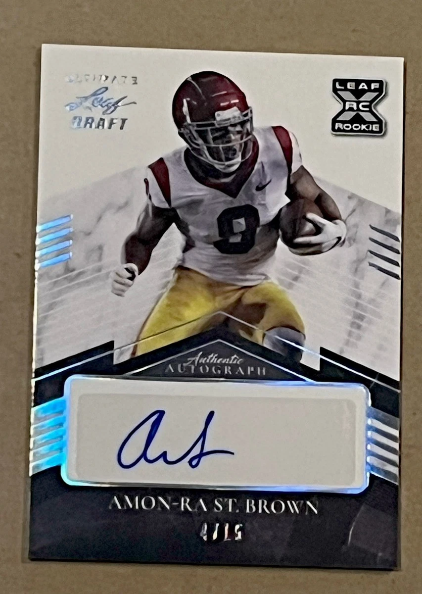 2021 Leaf Ultimate Draft Amon-Ra St. Brown #BA-ARS for sale | eBay