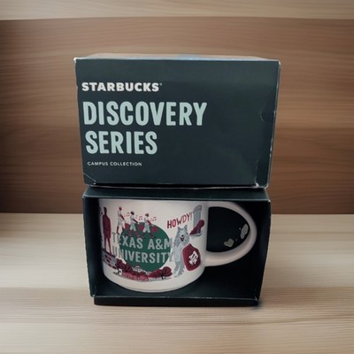 Starbucks Texas A&M Aggies Discovery Campus Collection Mug 12th Man Gig  Em NEW