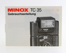 Manual Minox TC35 TC 35 TC-35 Camera Guide