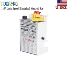 US】110V brush Lathe Speed Electrical Control Box Circuit kit for 0618 Mini Lathe