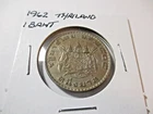 1962 THAILAND 1 BAHT     X