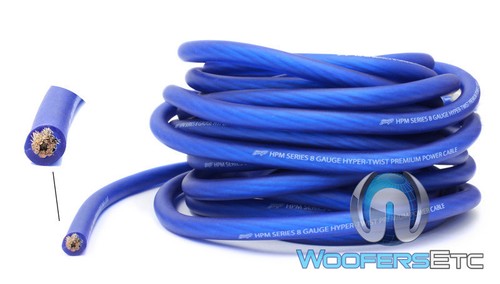 STINGER SHK341 100% OFC COPPER 4 GAUGE 8AWG DUAL WIRE CABLE AMPLIFIER WIRING KIT - Picture 5 of 10