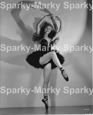 Vera Ellen RKO Radiobilder 1944 s/w 7x9 Vintage Hochglanz Foto