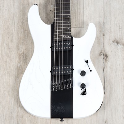 Schecter C-7 Rob Scallon 7-String Multi-Scale Guitar, Diamond '78s, Contrast