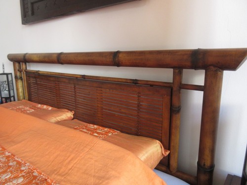 Design Bettgestell Bambus Style mit hochwertige Lattenroste 2x (80×190 cm) - Bild 10 von 14