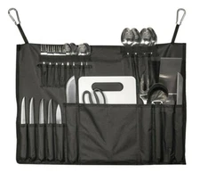 Cooking Camp Utensils Kit Kitchenware Set Cookware Equipment Overland Car Roll