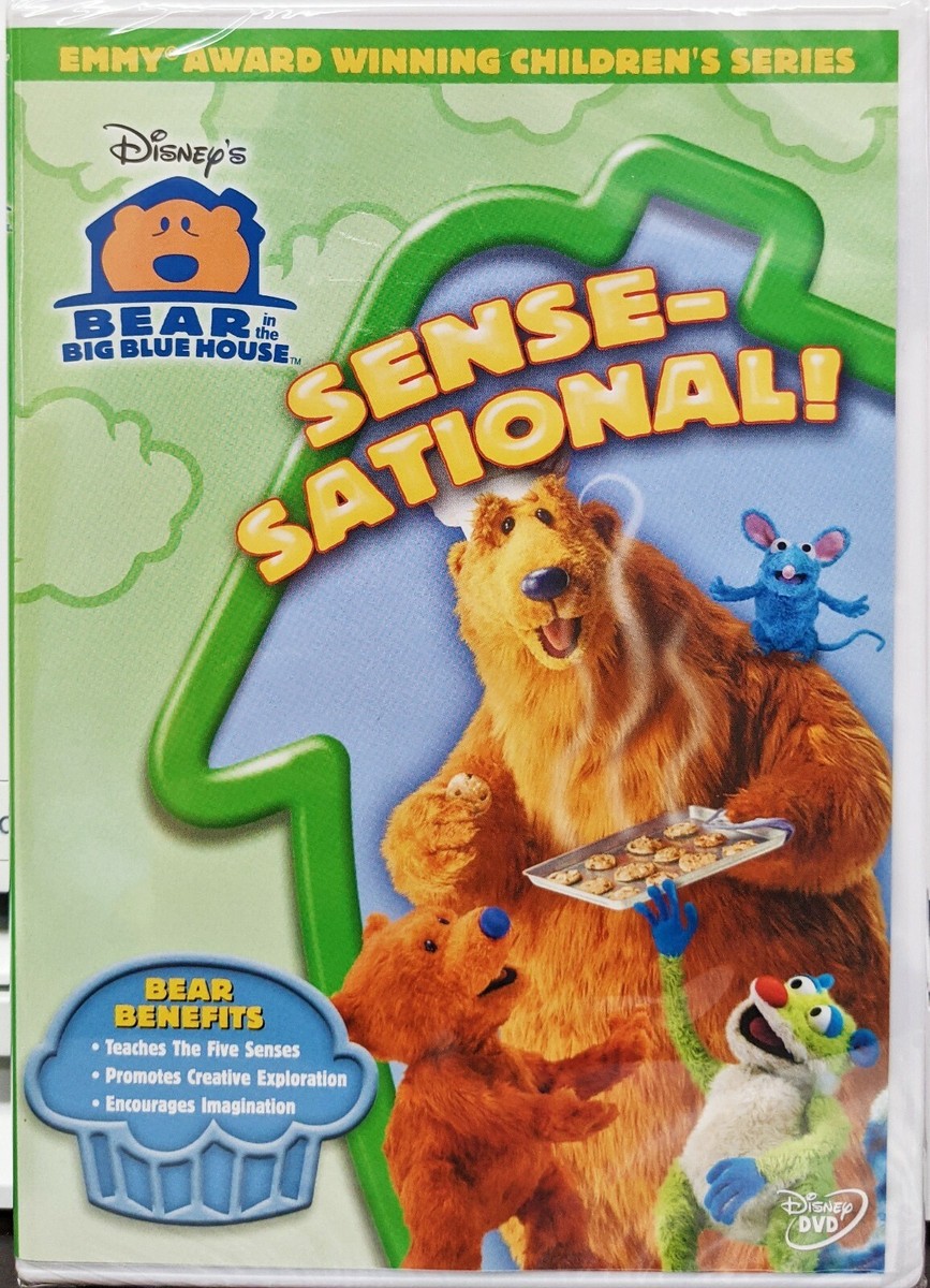 Bear in the Big Blue House - Sense-Sational (DVD, 2005) for sale