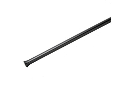 Amazon Basics Teleskop-Duschvorhangstange zum Einklemmen  91.4-137cm Schwarz